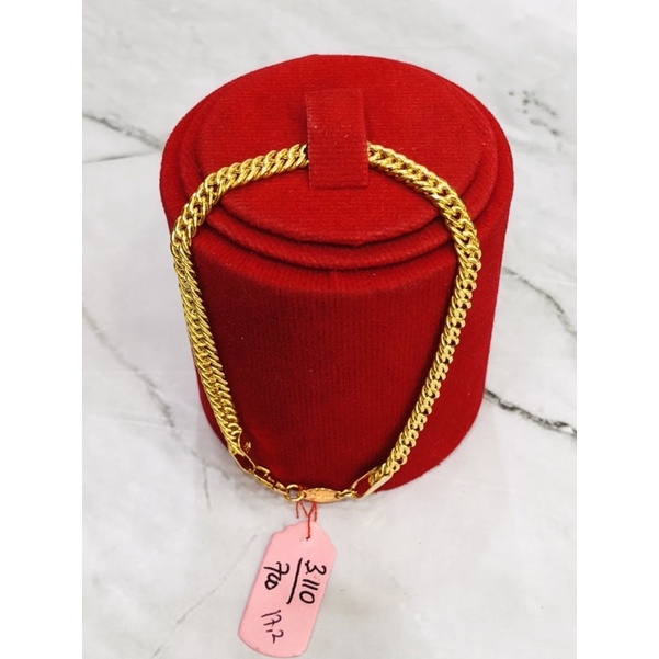 Gelang sampan emas asli 700/16k