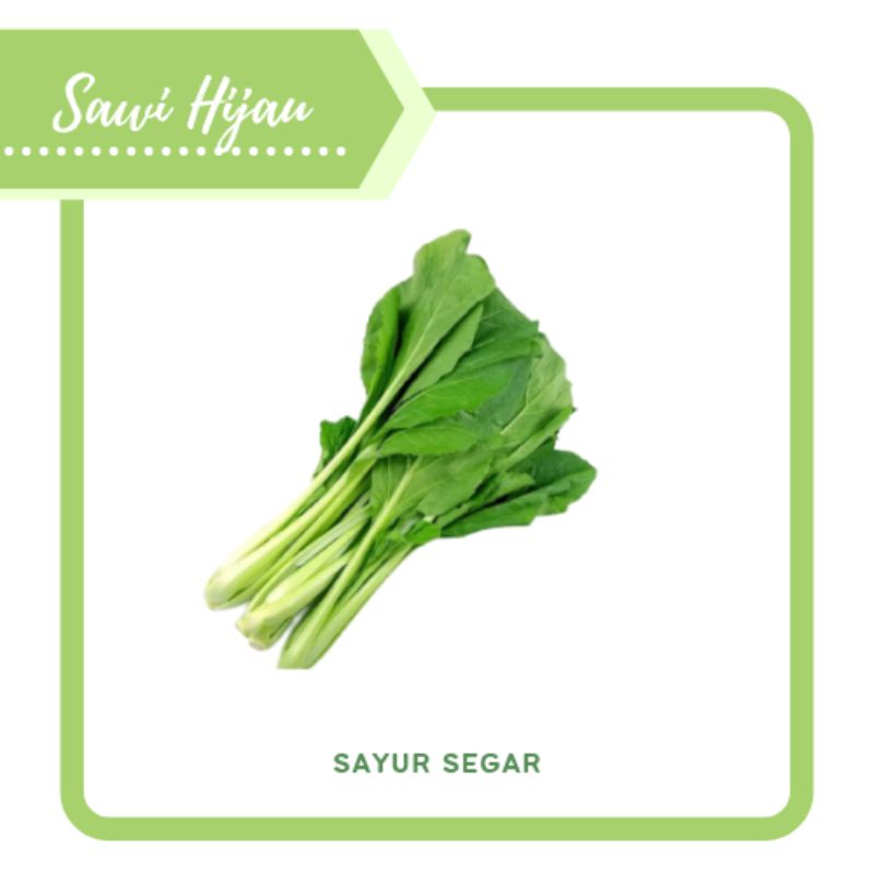 

SAYUR SEGAR SAWI HIJAU 500 GRAM