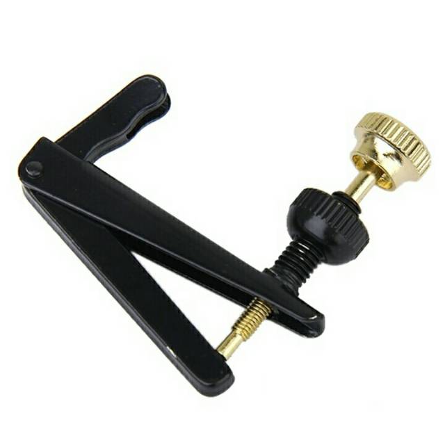 Fine tuner cello  bahan logam warna hitam kuning harga per biji (eceran)