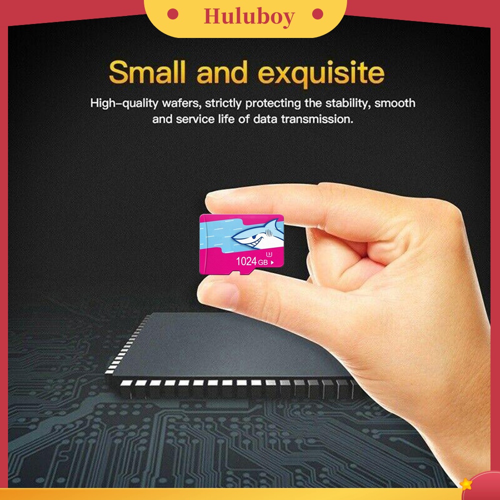 (Huluboy) Memory Card TF Micro Secure Digital Portable 128 / 256 / 512 / 1T Untuk Kamera / Handphone