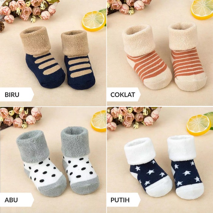 Kaos Kaki Anak Bayi Anti Slip Karakter Motif Lucu