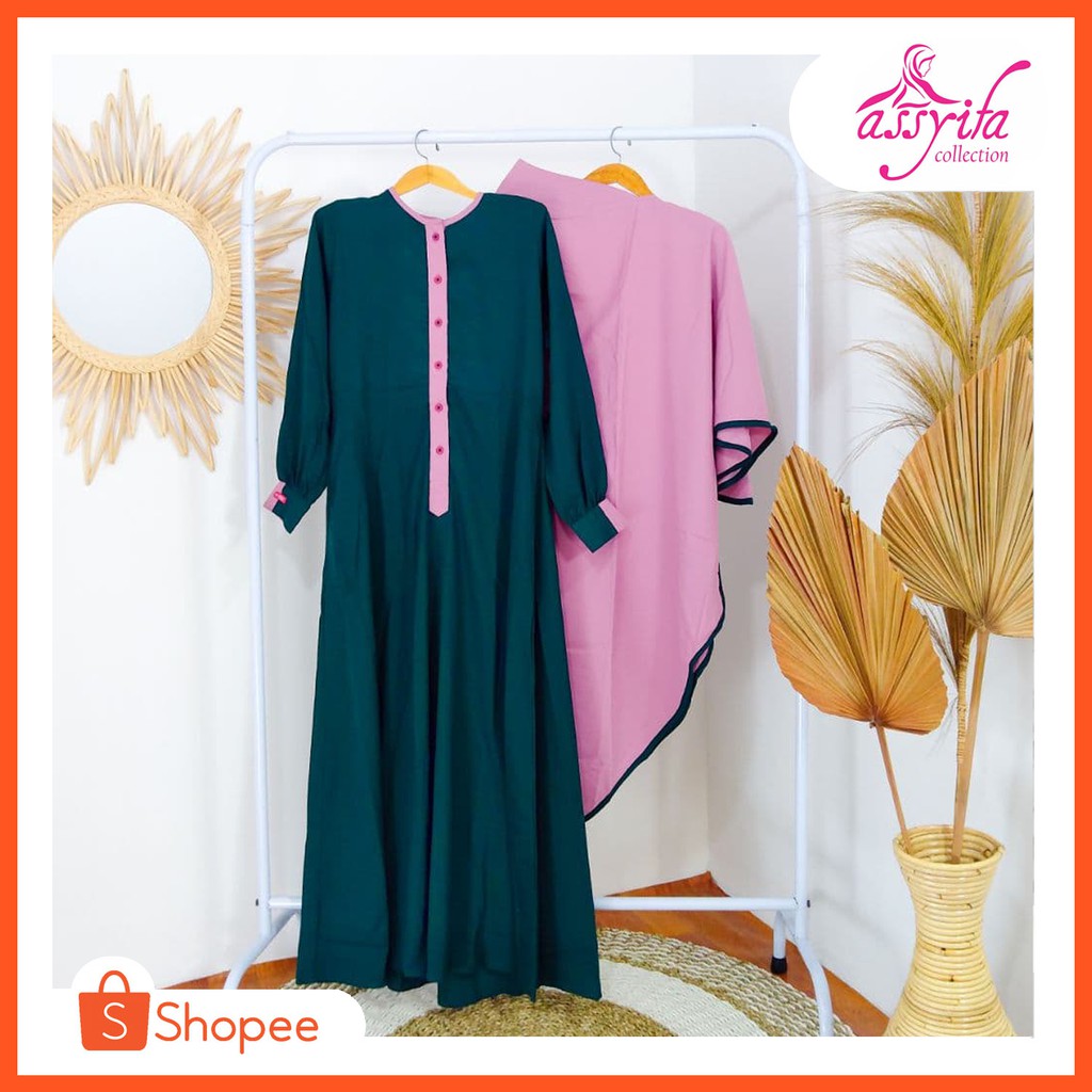 Gamis Aleena ( Original by Aulia Fashion )