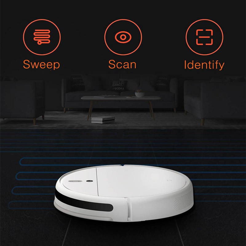 Xiaomi Robot Vacuum-mop 1C Mijia 1C 2in1 Sweeping Mopping Smart Robot Vacuum Cleaner Penyedot Debu-3
