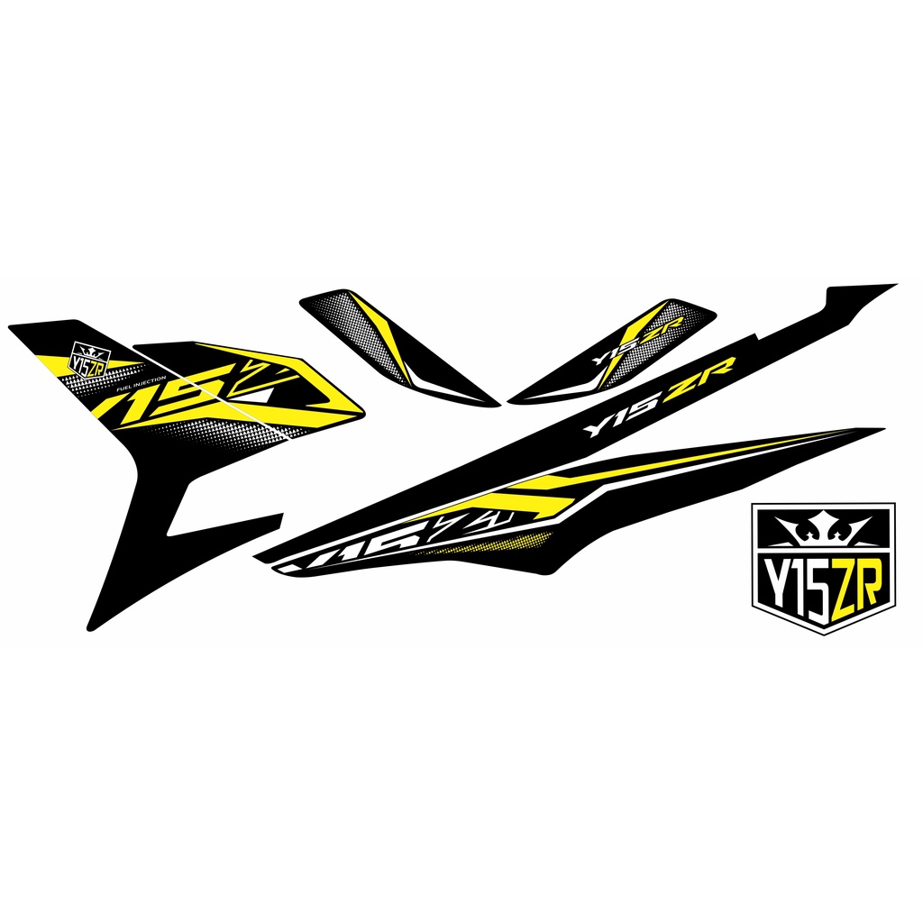 Striping MX KING Y15ZR / Sticker Motor / Variasi Motor / Kode 9853