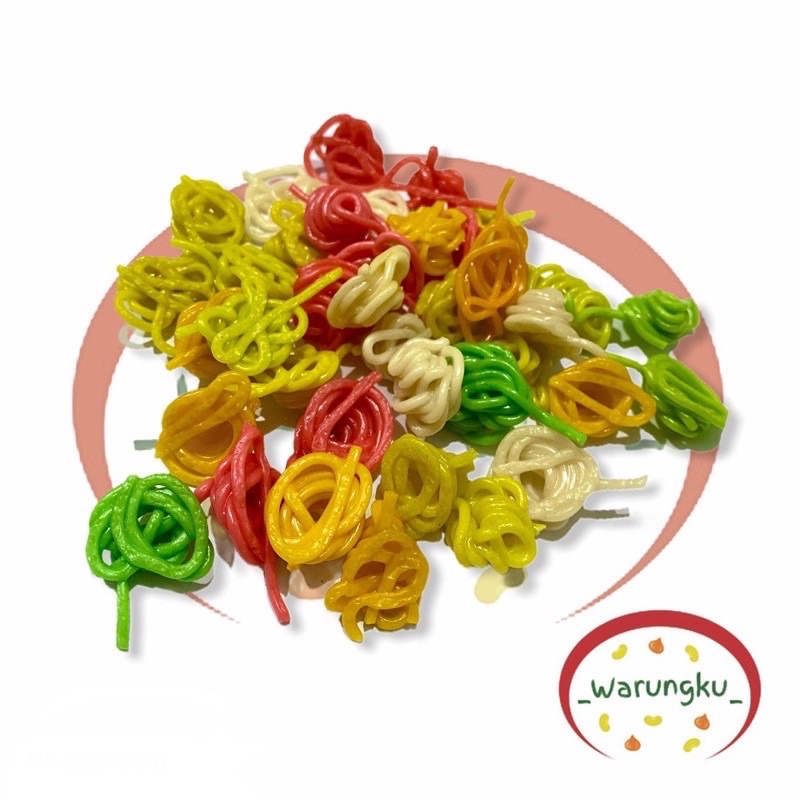 

[GROSIR] 5 KG Kerupuk KEONG Warna Warni