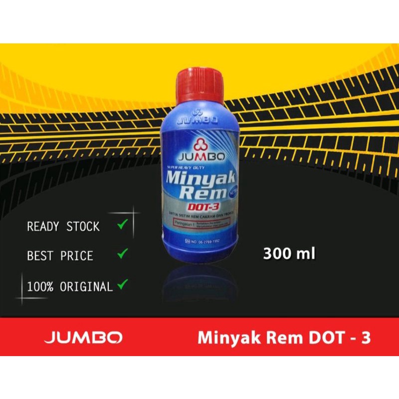 minyak rem jumbo