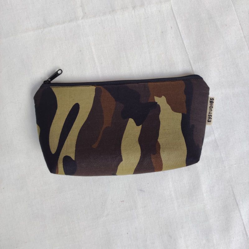 eystudios - Pencil Case / Tempat Pensil Motif Army