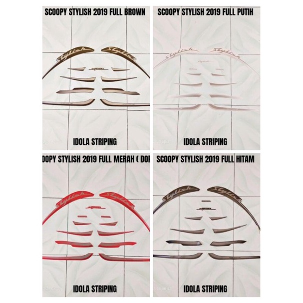 Striping Scoopy Stylish 2019 / 2020 / 2022