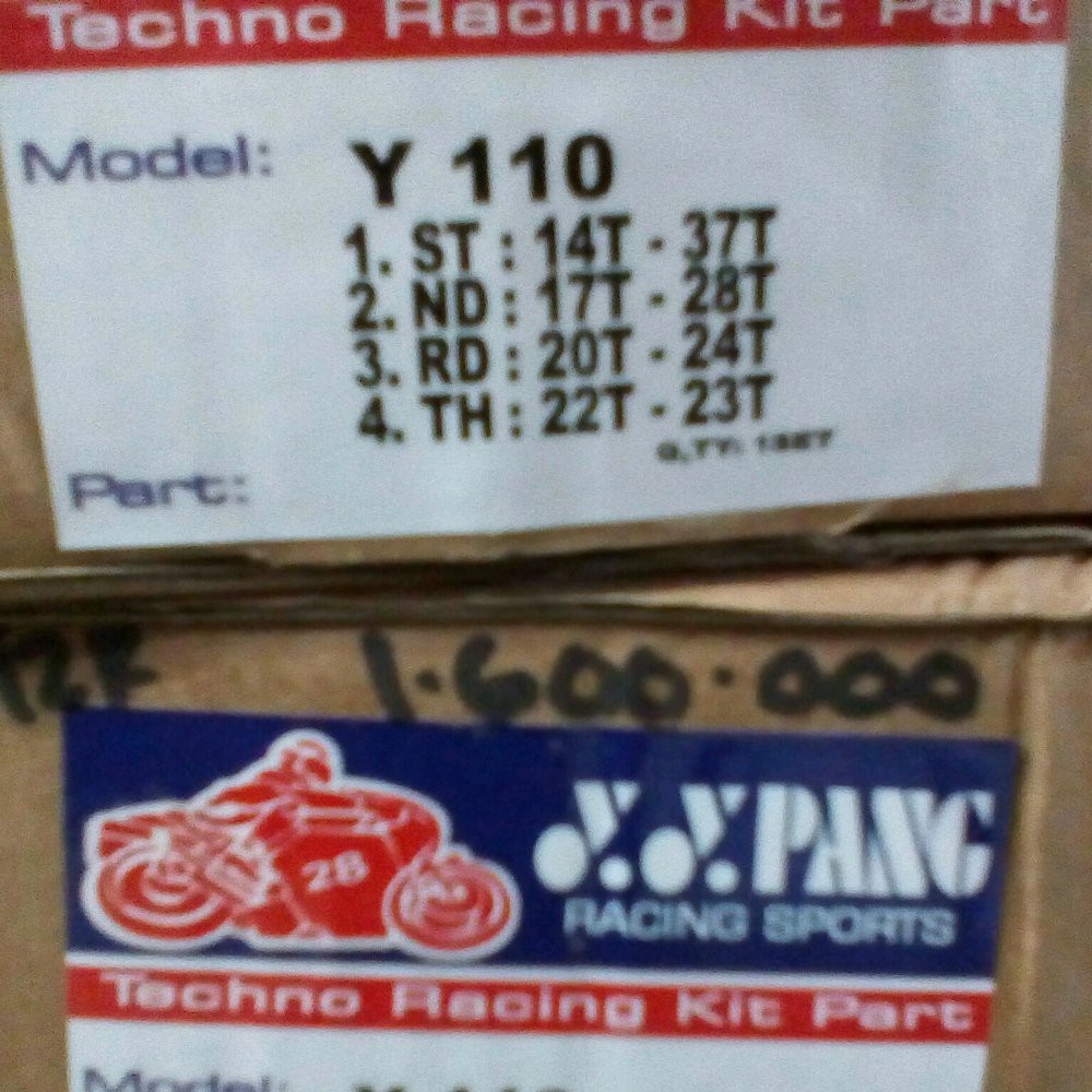 Gigi Rasio Racing YYPang Yamaha F1ZR Force1 Termurah