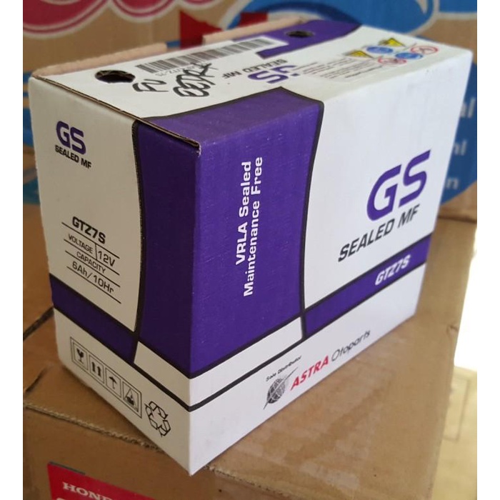 Accu / Aki GS ASTRA GTZ7S