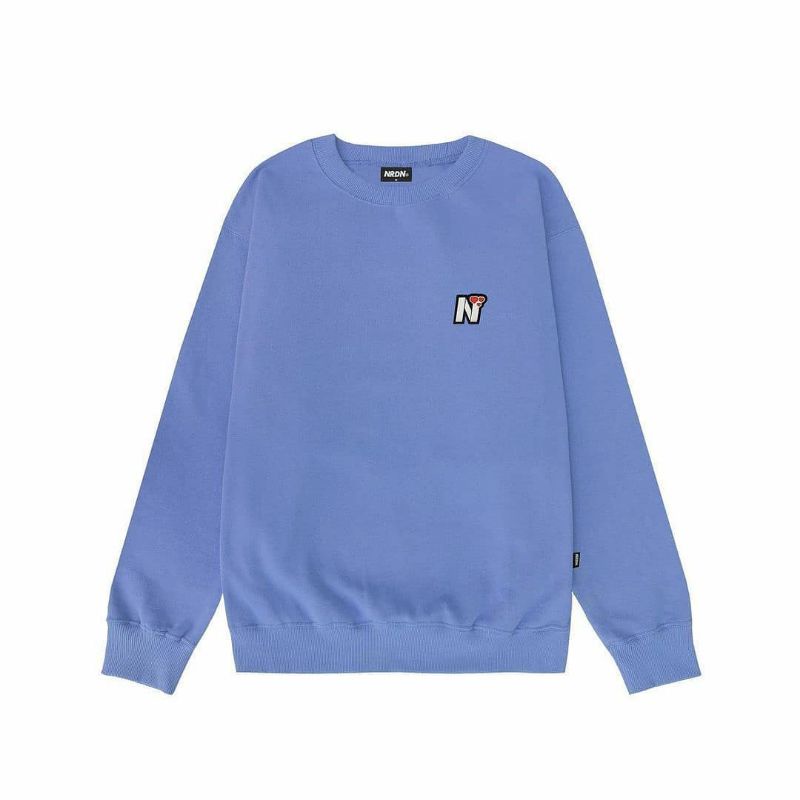 Jaket crewneck NRDN blue - black