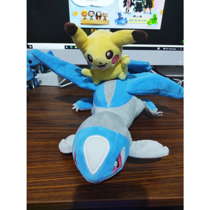 Pokemon Center Boneka Latias Latios Pikachu Plush Doll Toy Mainan Anak