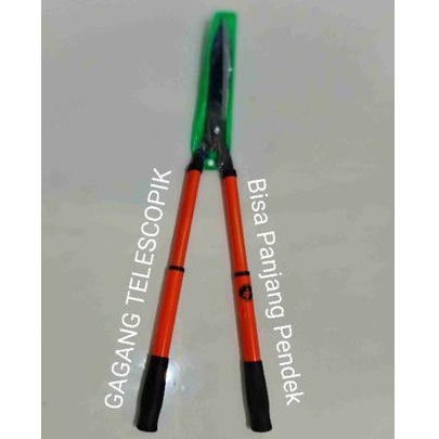 GUNTING RUMPUT BESAR TAJAM GAGANG BESI LAPIS KARET PENGAMAN 2 Varian