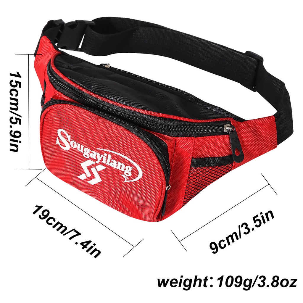 Sougayilang Tas Selempang Tas Kantong Tas Dada Tas Pinggang Tas Selempang Tas Messenger Tas Bahu Tas Memancing