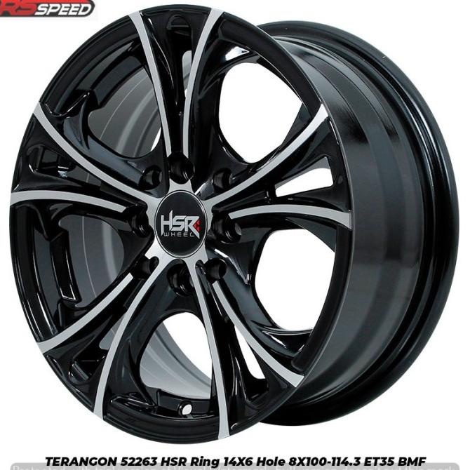 Velg Mobil Avanza New, Kijang Lgx, Veloz Ring 14 Type Hsr Terangon