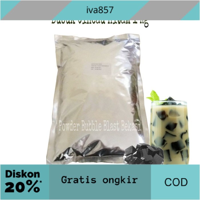 

PROMO Cincau Powder Kemasan 1kg GRATIS ONGKIR
