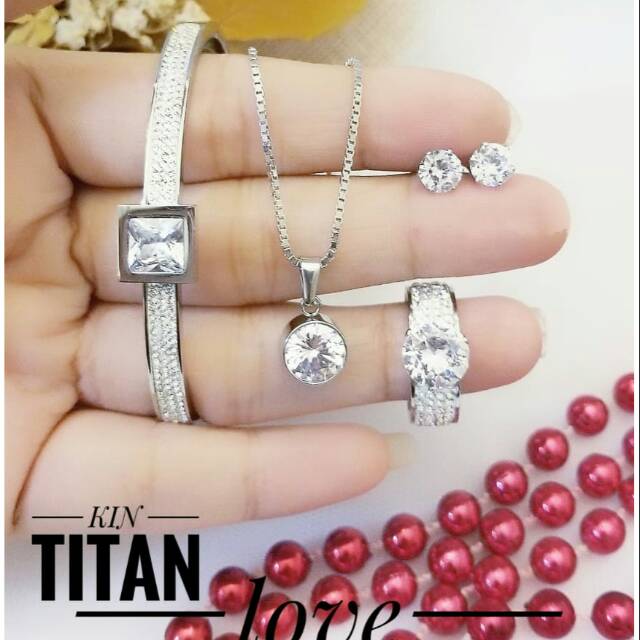 Kode KIN SET TITANIUM PUTIH