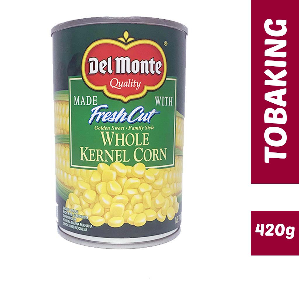 

Delmonte Jagung Kaleng / Fresh Cut Whole Kernel Corn 420gr