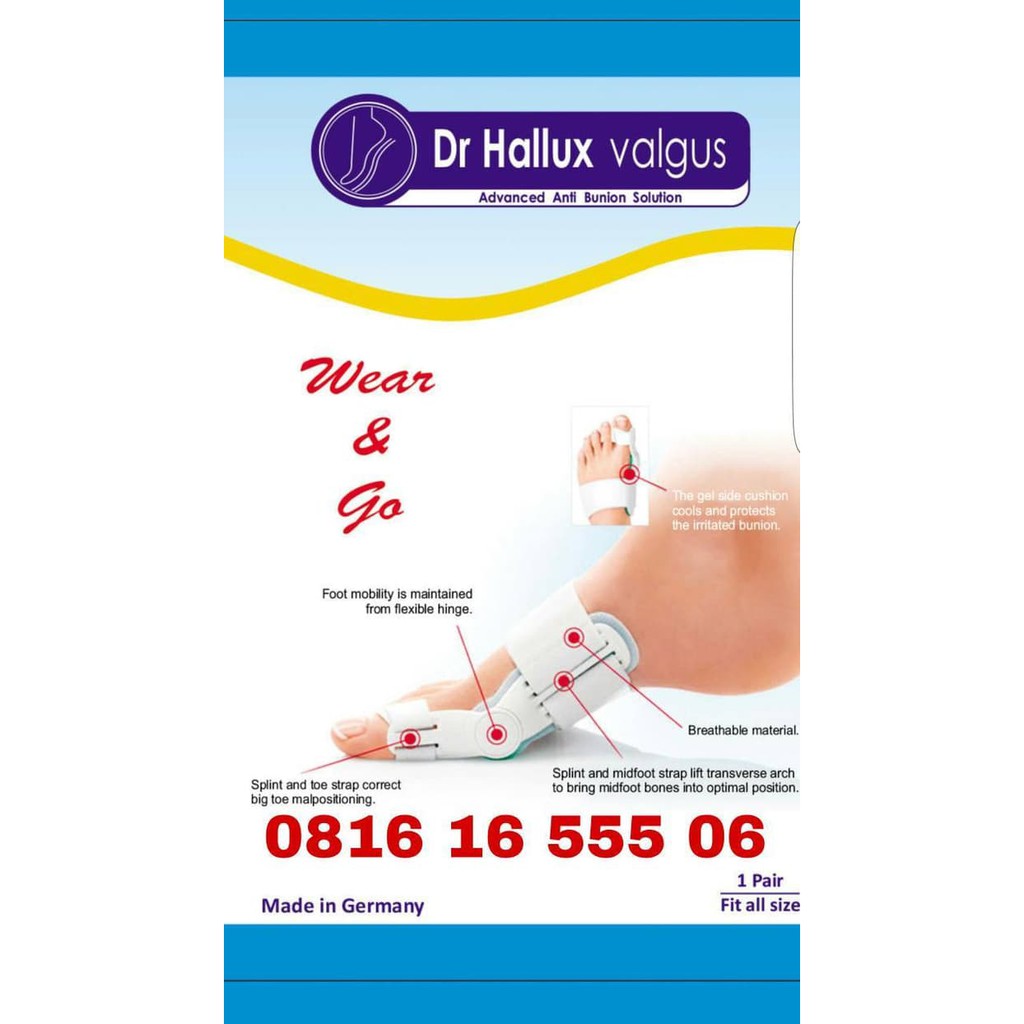 BUNION THERAPHY dr hallux valgus