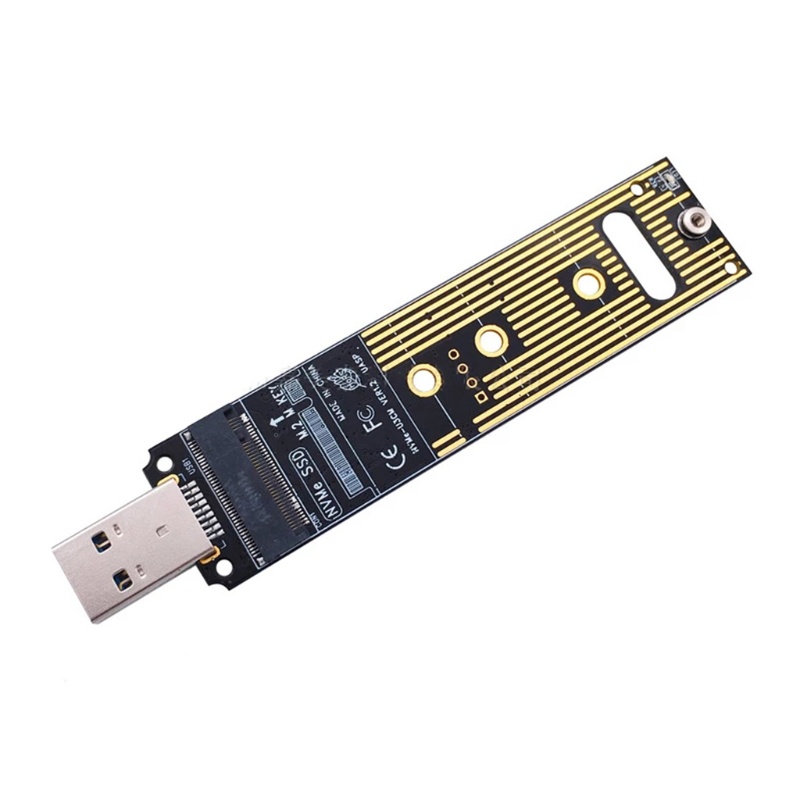 Btsg NVME Protokol Untuk m.2 SSD Ke Usb3.1 Type A Adapter Extension Card 10Gbps Set Wireless Plug Untuk Bermain