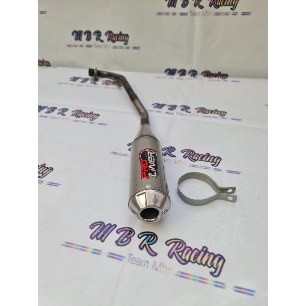 KNALPOT RACING SUPRA FIT NEW-SUPRA X 100 PRO LINER TERBARU