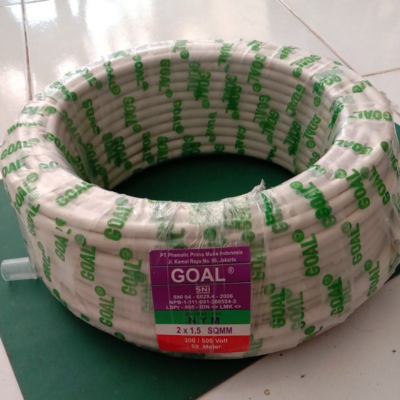 KABEL GOAL 2X1,5 50 MTR