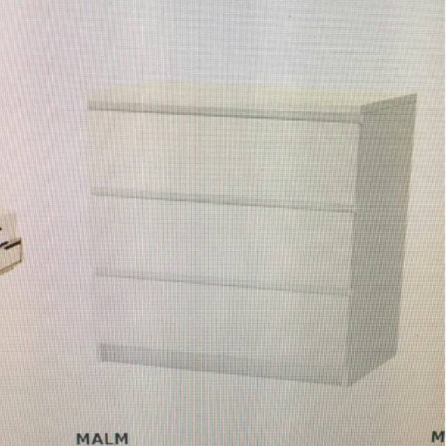 Malm 3drawer