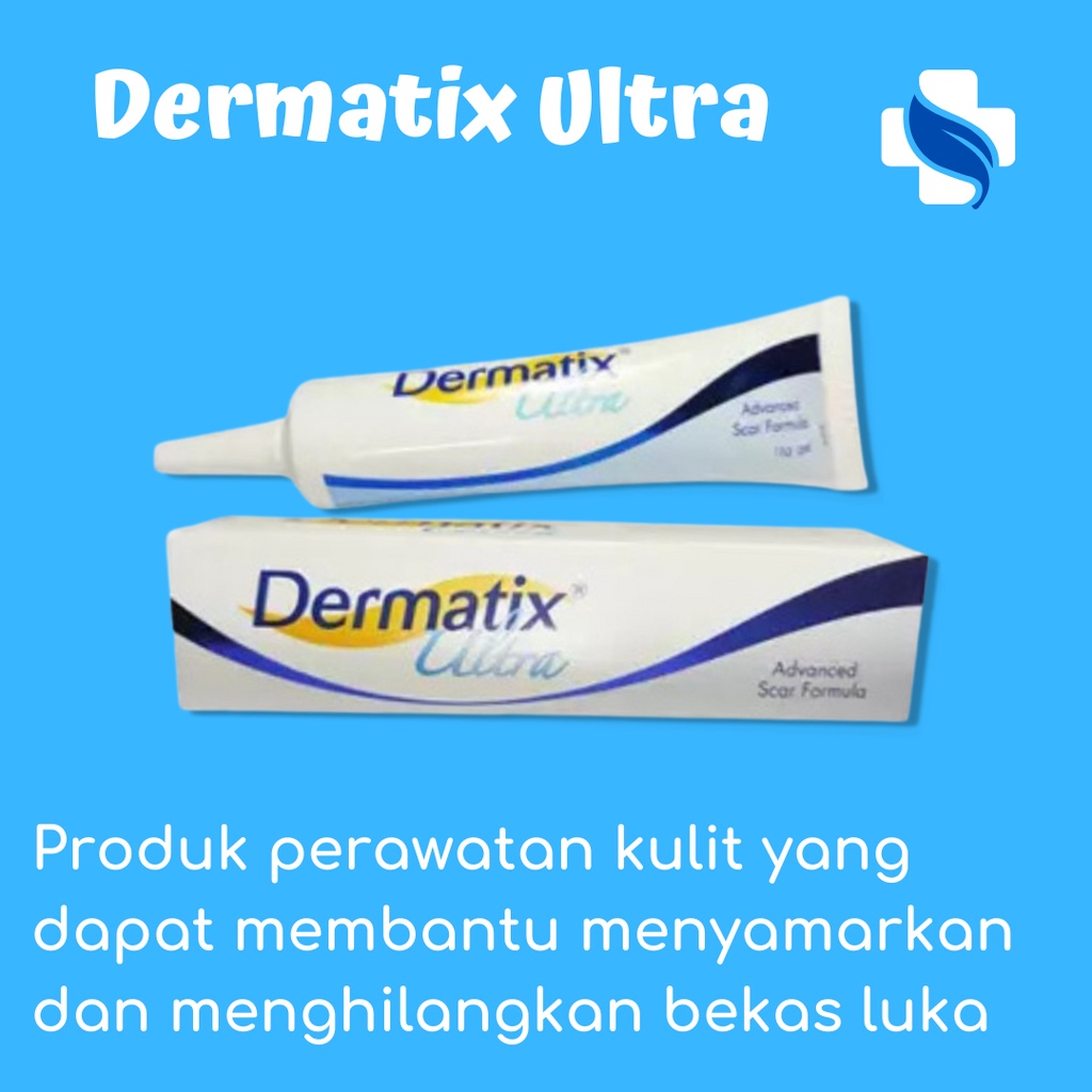 Dermatix Ultra Original - Salep Penghilang Bekas Luka di Wajah Strechmark Koreng Permanen 15g