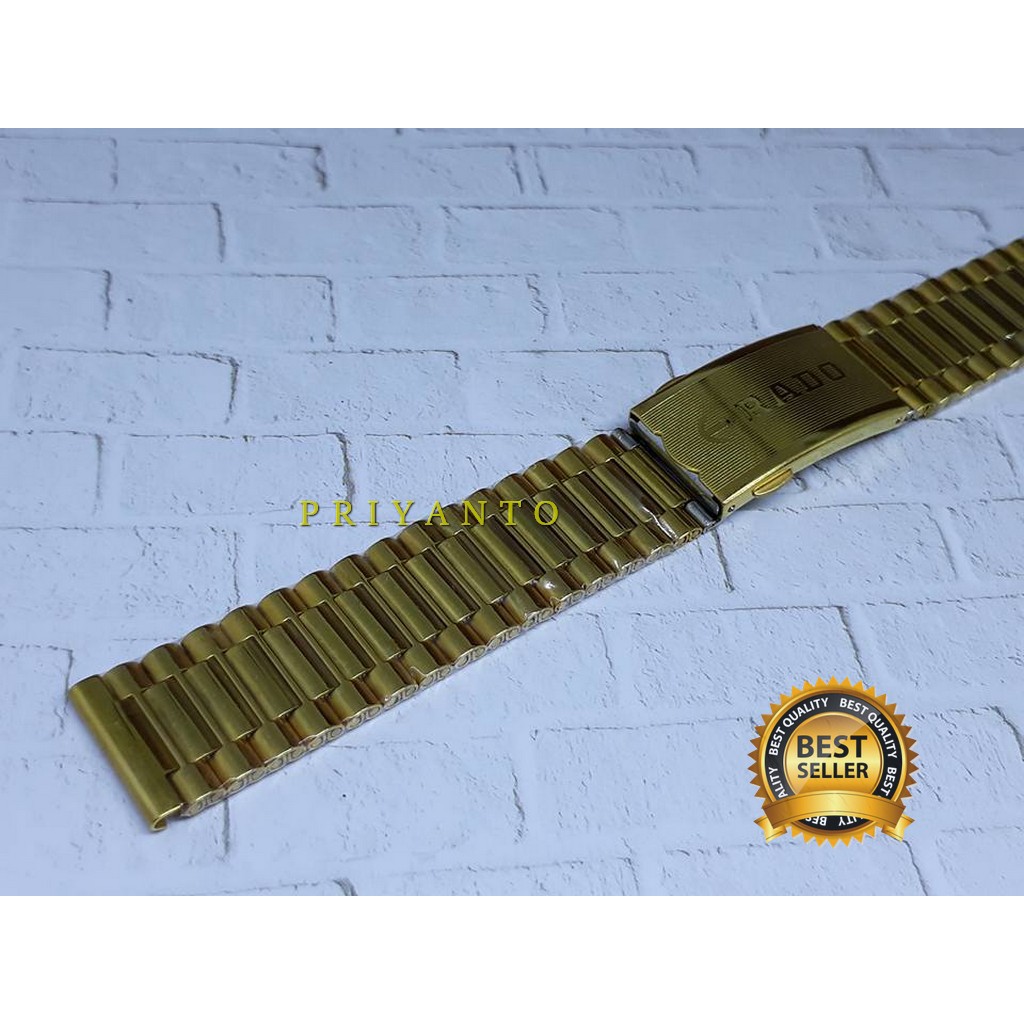 STRAP TALI RANTAI STAINLESS JAM RADO DIASTAR GOLD TALI JAM TANGAN RADO DIASTAR PREMIUM