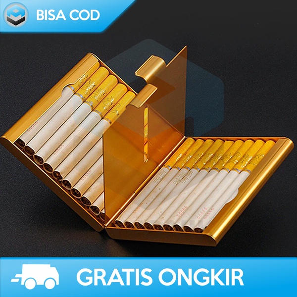 SAFETY BOX METAL ROKOK ELEGAN OPHONE EG5800 20 SLOT BATANG ORI MURAH