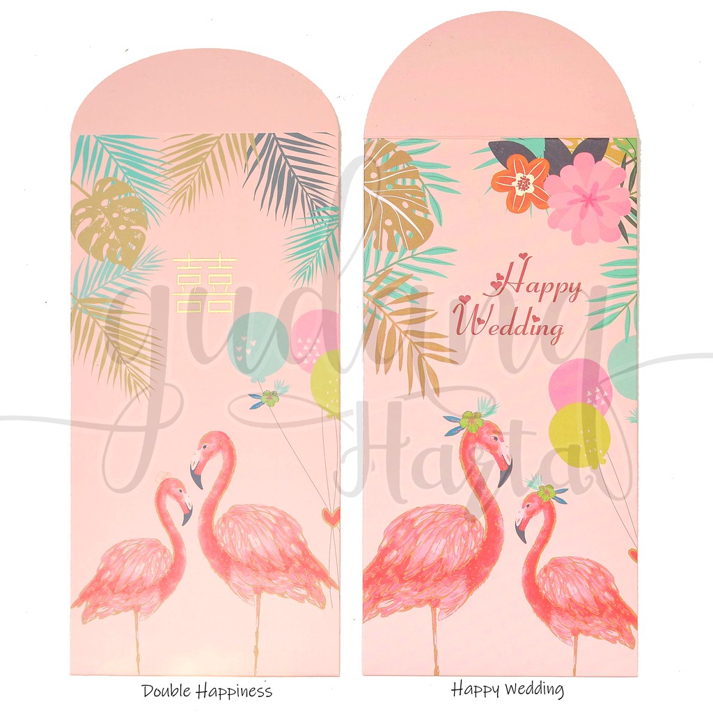 

Angpao Happy Wedding Flaminggo Cute Angpao Shuangxi Lucu Unik Premium GH 311381