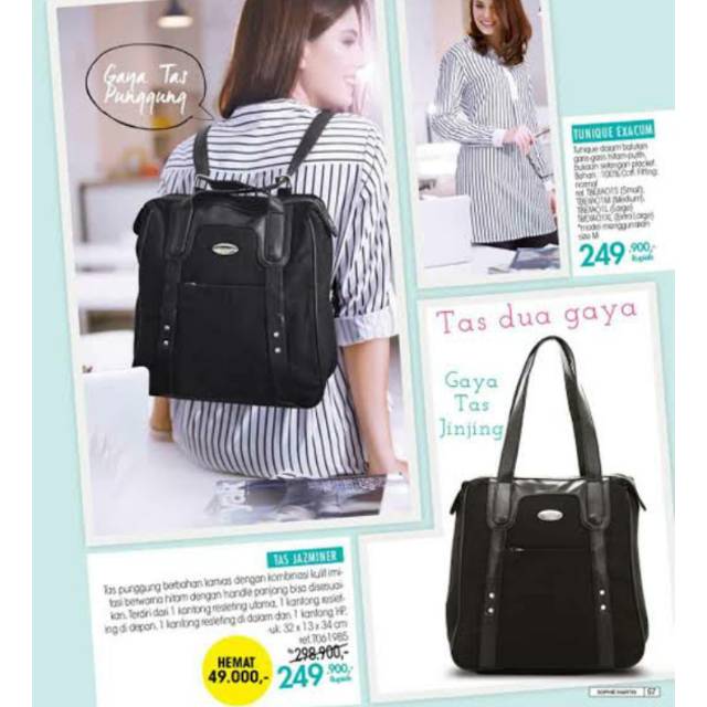 Tas ransel jasminer sophie promo