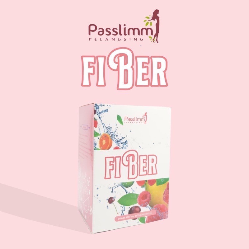PASSLIMM FIBER ORIGINAL Minum Sachet Fiber Herbal Pilihan untuk Detox