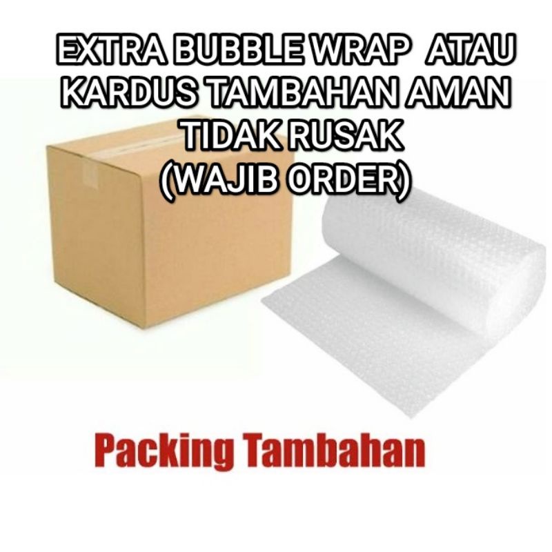 

PILIH BUBBLE WRAP ATAU KARDUS, KAMI SESUIKAN DENGAN KEBUTUHAN PRODUK, BUKAN KEDUANYA