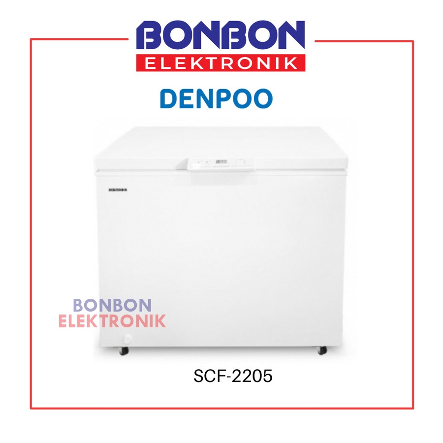 Denpoo Chest Freezer 145L SCF-2205 / SCF2205