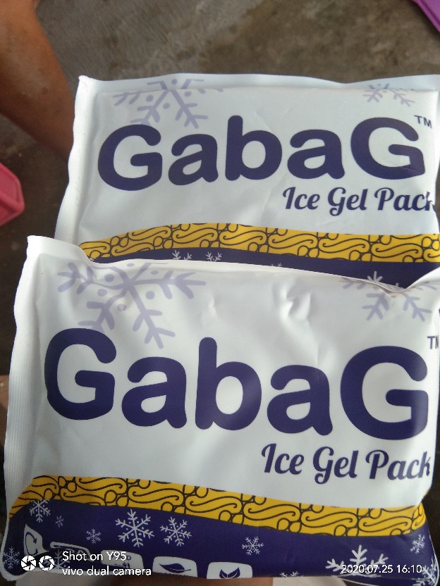 Gabag Ice Gel 200gr 500gr | Icegel Es Batu Blue Pack Icepack Therma Freeze Thermafreeze