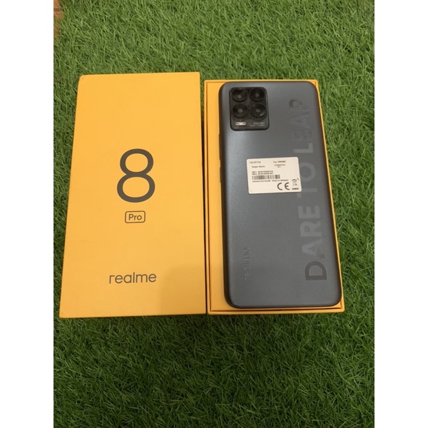 Handphone / hp realme 8 pro ram 8 gb internal 128 gb second mulus