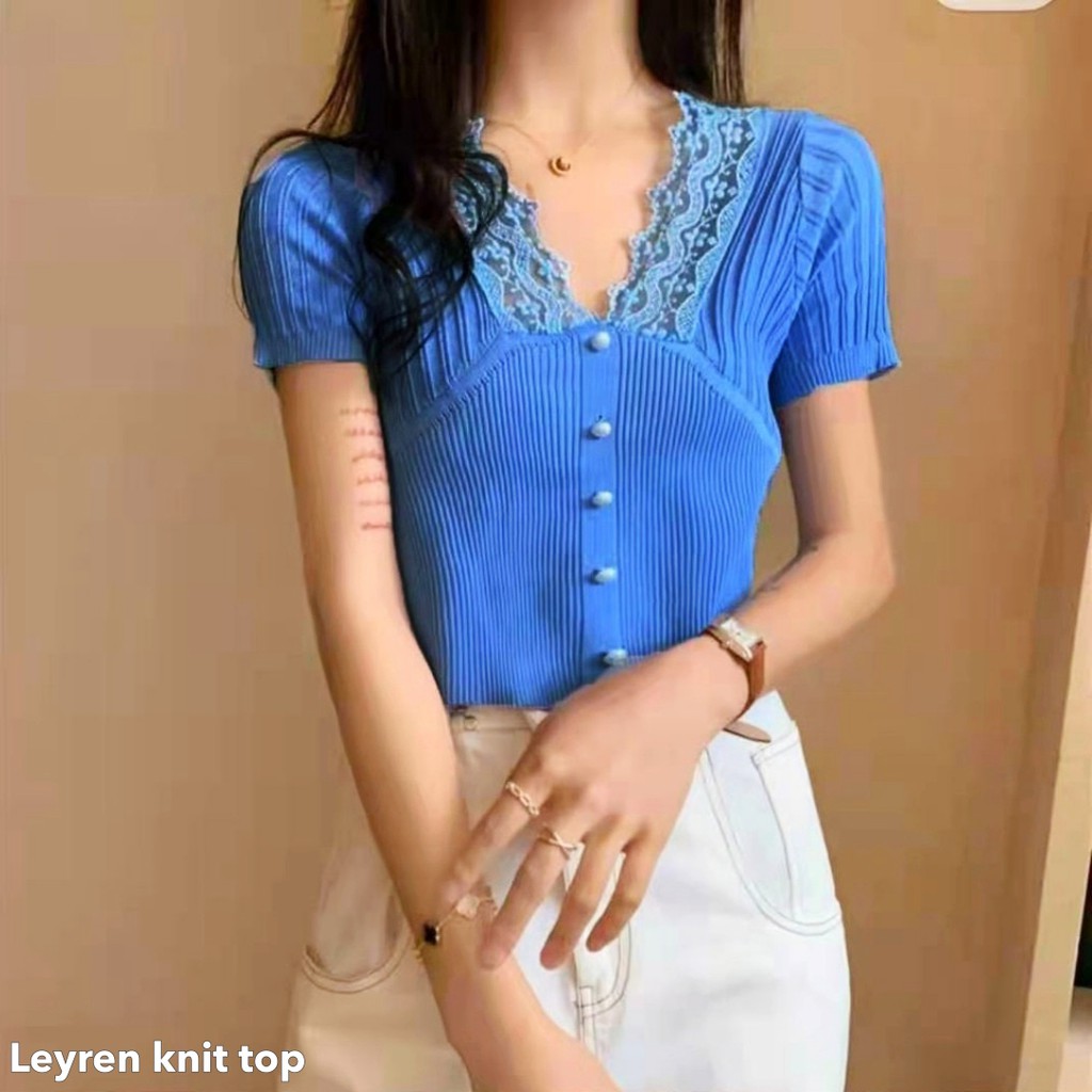 Leyren knit top -Thejanclothes