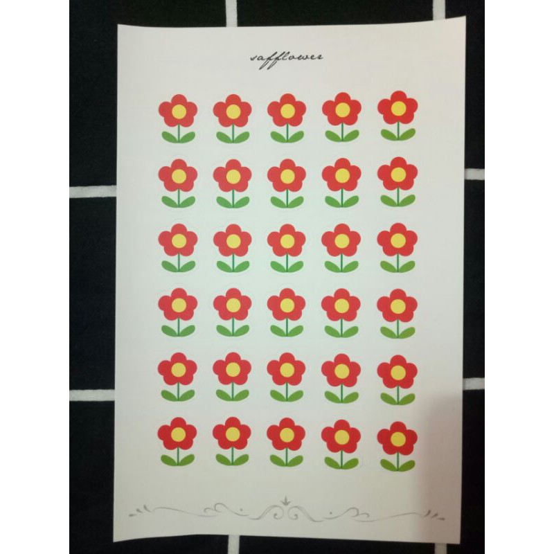 

Stiker hias jurnal motif cute cartoon