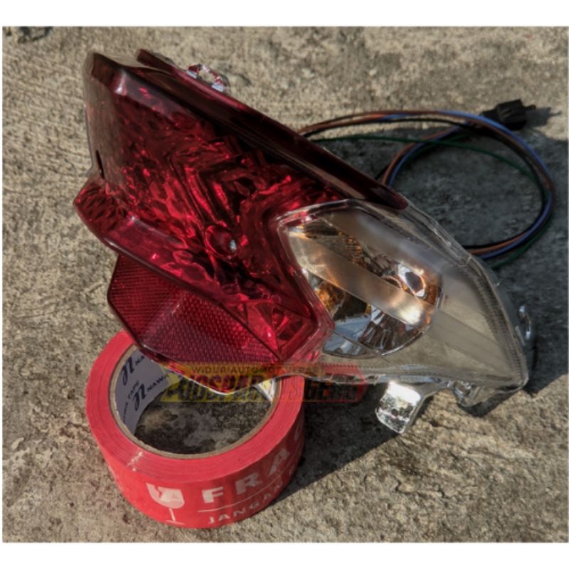 STOPLAMP BEAT FI 2013 2014 2015 STOPLAMP ASSY BEAT FI LAMPU BELAKANG BEAT FI 2013 2014 2015 2016