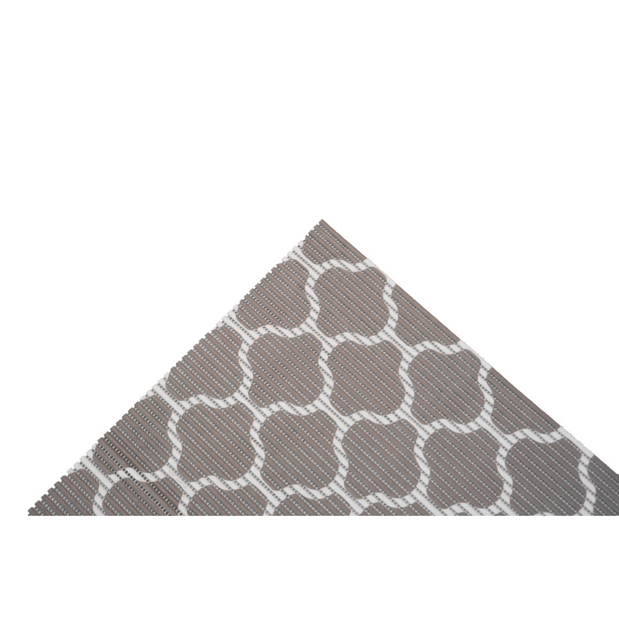 Tikar dapur bersih Lebar = 65cm - Rantai Abu Muda,   Busa PVC Kamar Mandi, Anti Slip, Keset Pintu-2