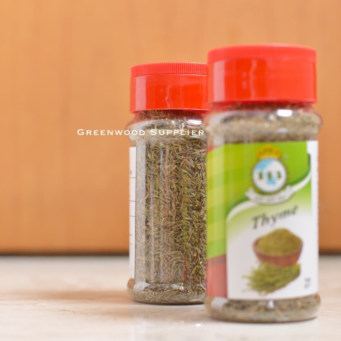 

Fe0Ggg Thyme Leaves / Daun Timi 75djbfv