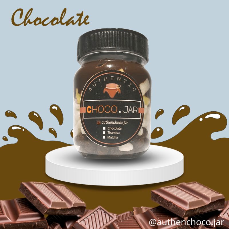 

Cemilan coklat CHOCO JAR