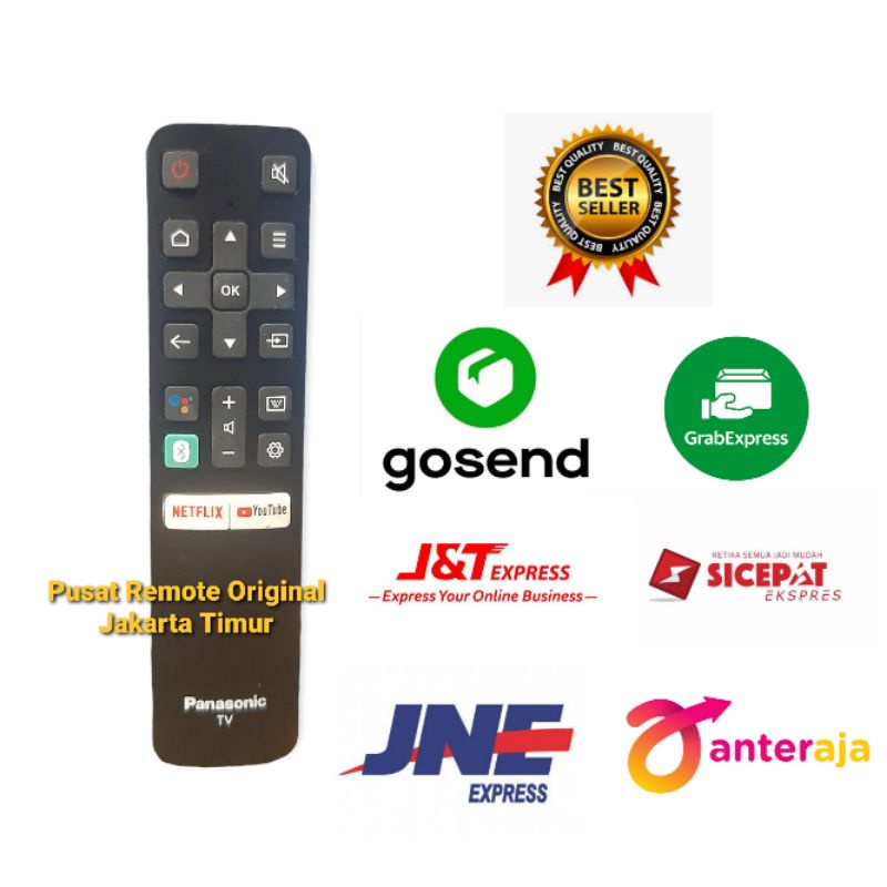 REMOTE REMOT TV PANASONIK LED ANDROID SEPERTI ORIGINAL