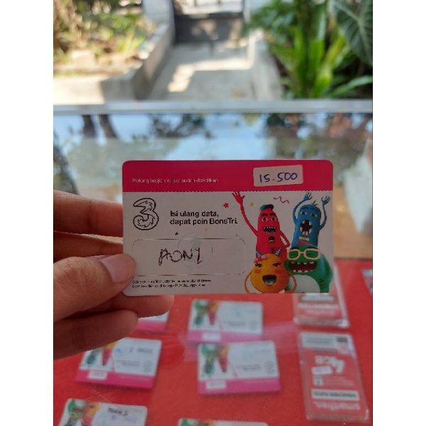 Voucher tri aon 1gb / Voucher three