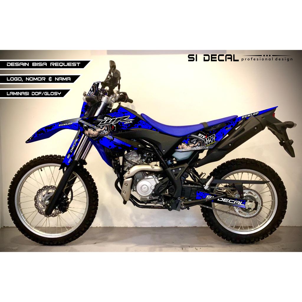 decal wr 155 biru full body custom