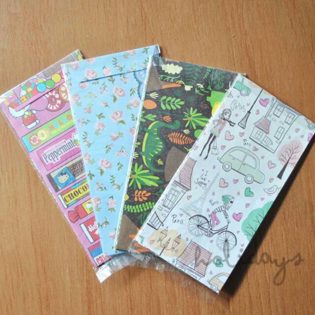 

Fancy Amplop untuk Penpal / Amplop Angpao Lebaran / Imlek / Filateli