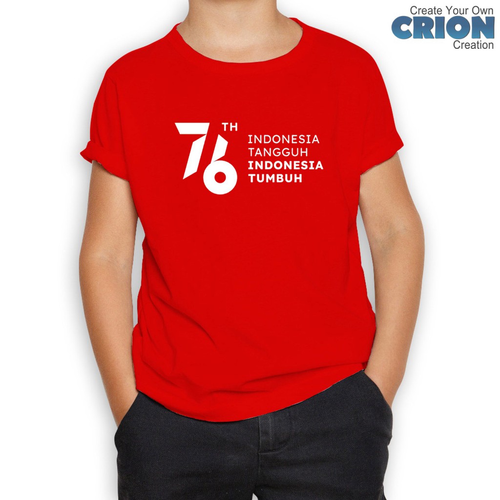 Kaos 76 TH Indonesia Merdeka - By Crion