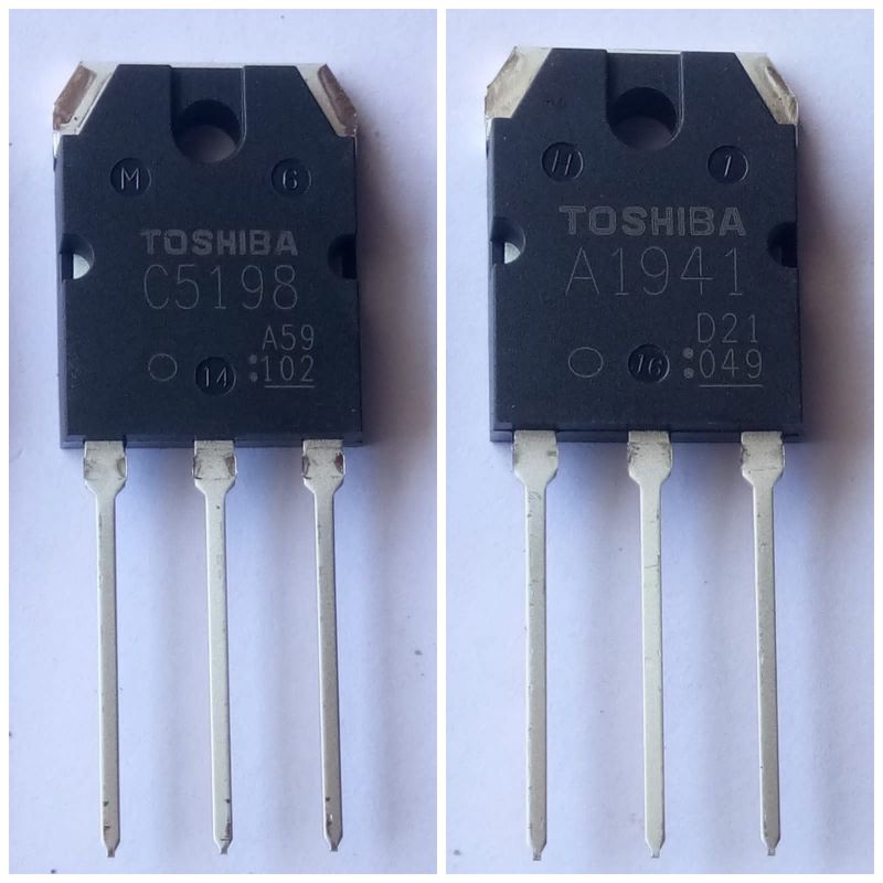 Transistor Toshiba 2SA1941 2SC5198 TR ORI A1941 C5198