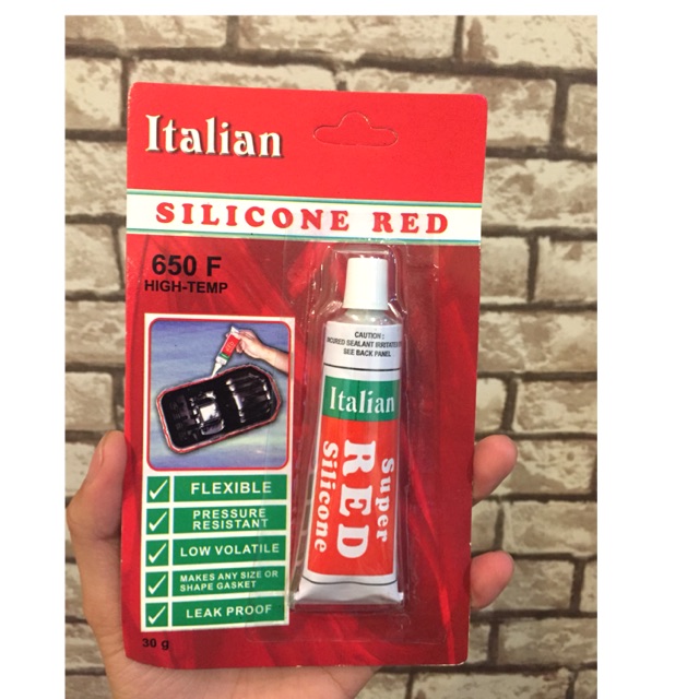 Lem Red Silicone 30 Gr Lem Silicone Merah Lem Gasket